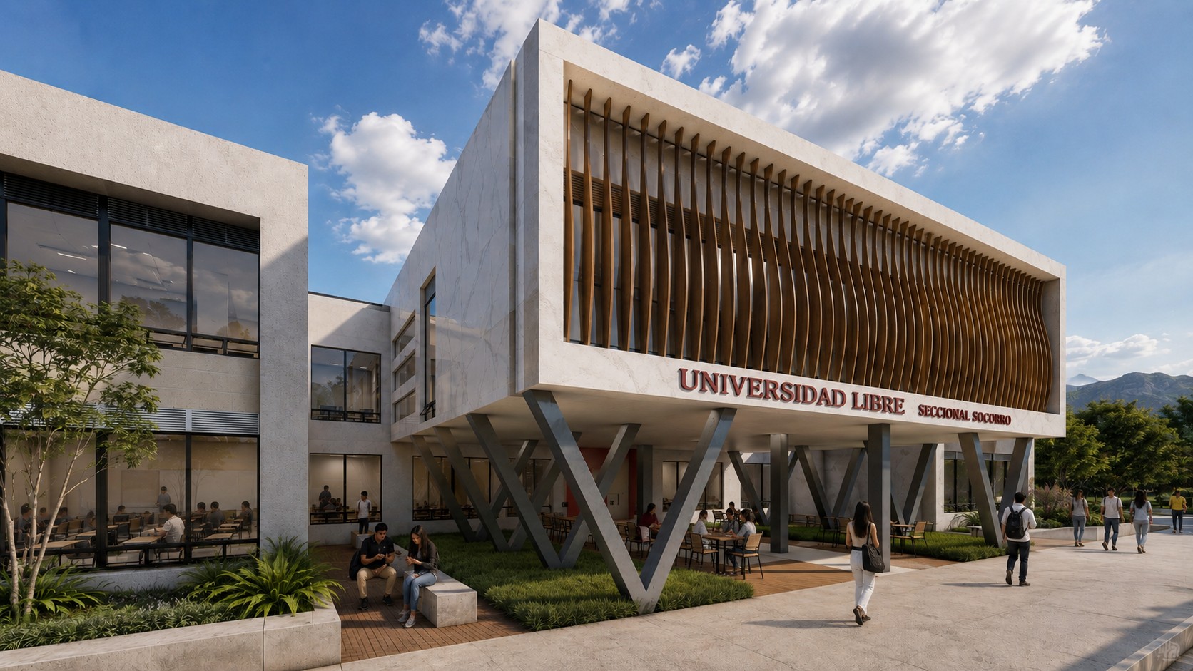 Edificio Posgrados Universidad Libre – Seccional Socorro